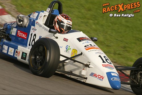 Ook Rogier Jongejans ging goed tijdens de Finaleraces op Zandvoort.